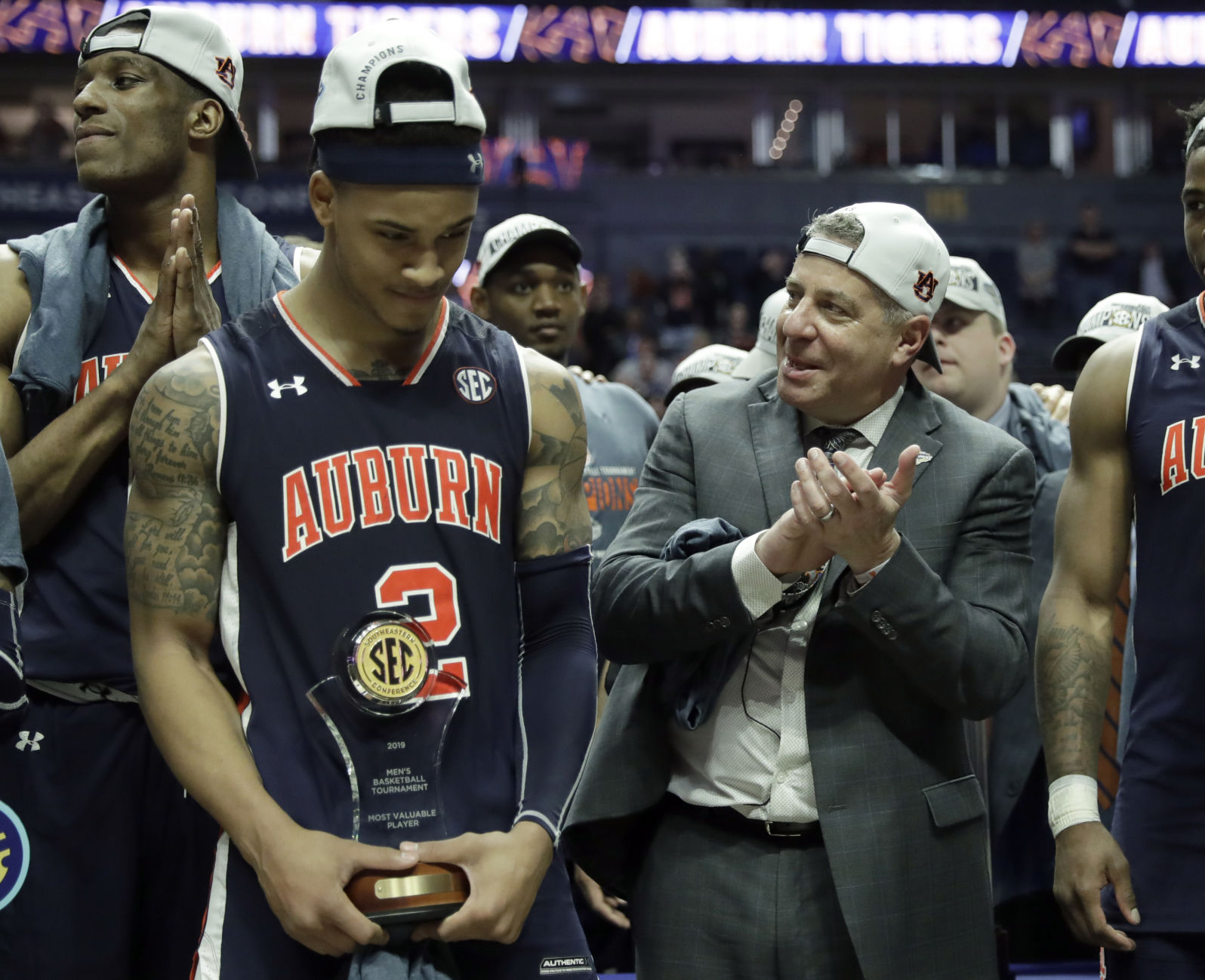 Auburn vs. Tennessee, SEC Tournament championship